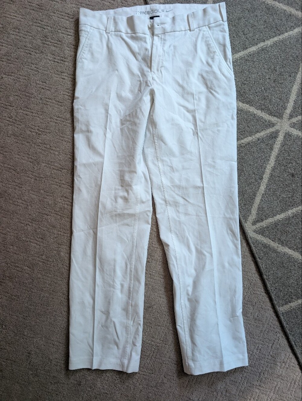 Nike Golf Mens White Pants 34/32
